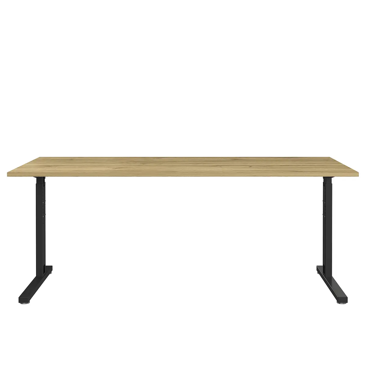 Schreibtisch 180cm Braun/Eiche Grandson Dekor | Braun