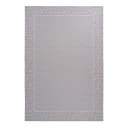 Kurzflorteppich Florence Grau 80 x 150cm Webstoff | Grau