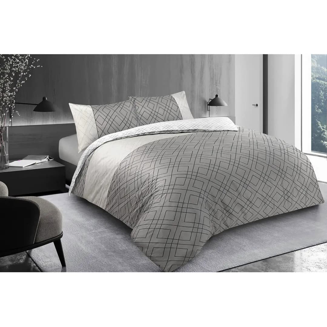 Bettwäsche Heather | Grau