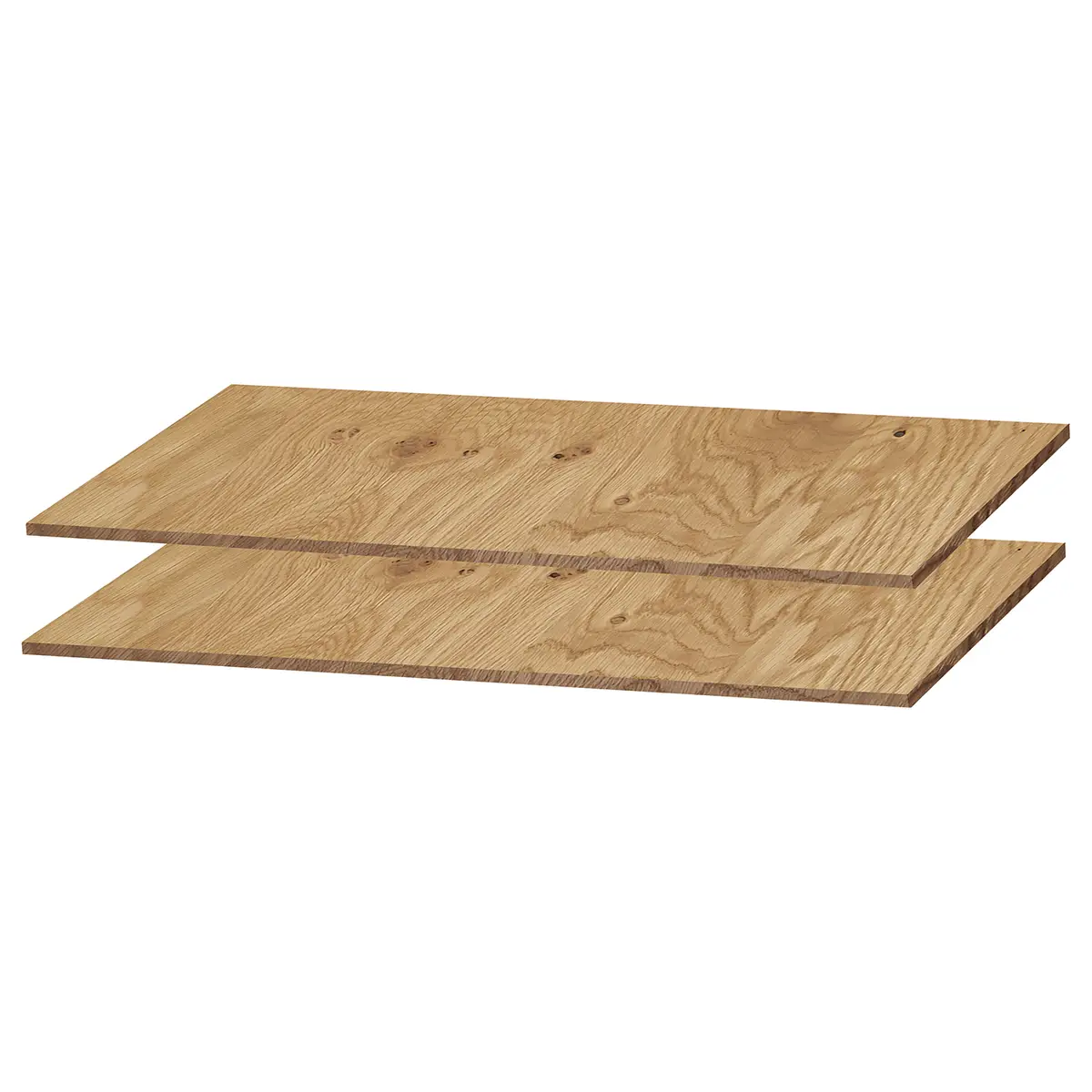 Einlegeböden 2er-Set 67cm Braun | Braun