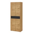 Garderobenschrank Levio | Braun