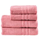 Handtuchset Daily Uni II 4-teilig | Rosa