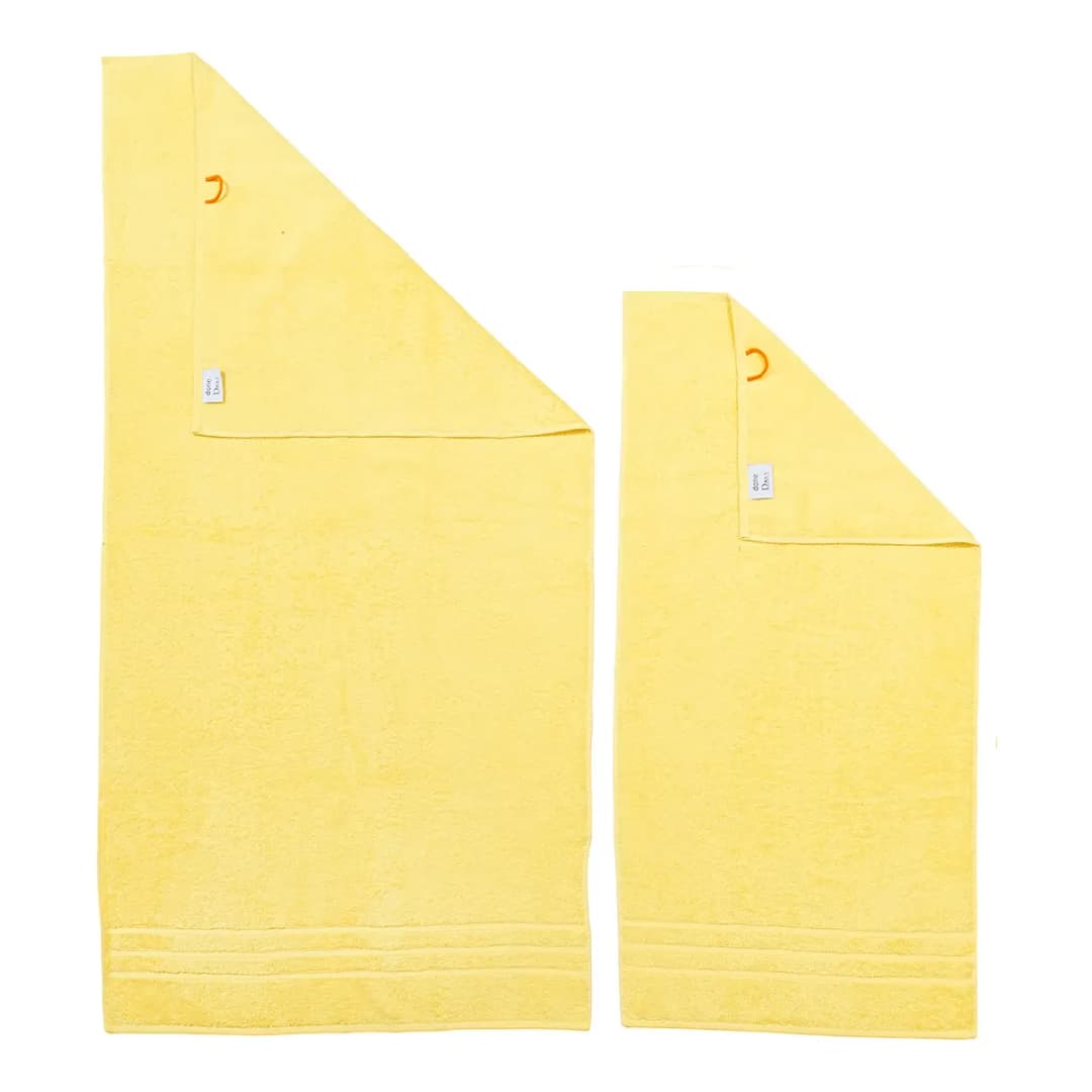 Handtuchset Daily Uni | Gelb
