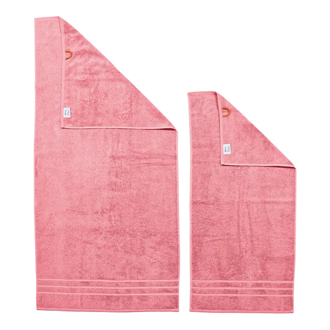 Handtuchset Daily Uni 6-teilig | Rosa