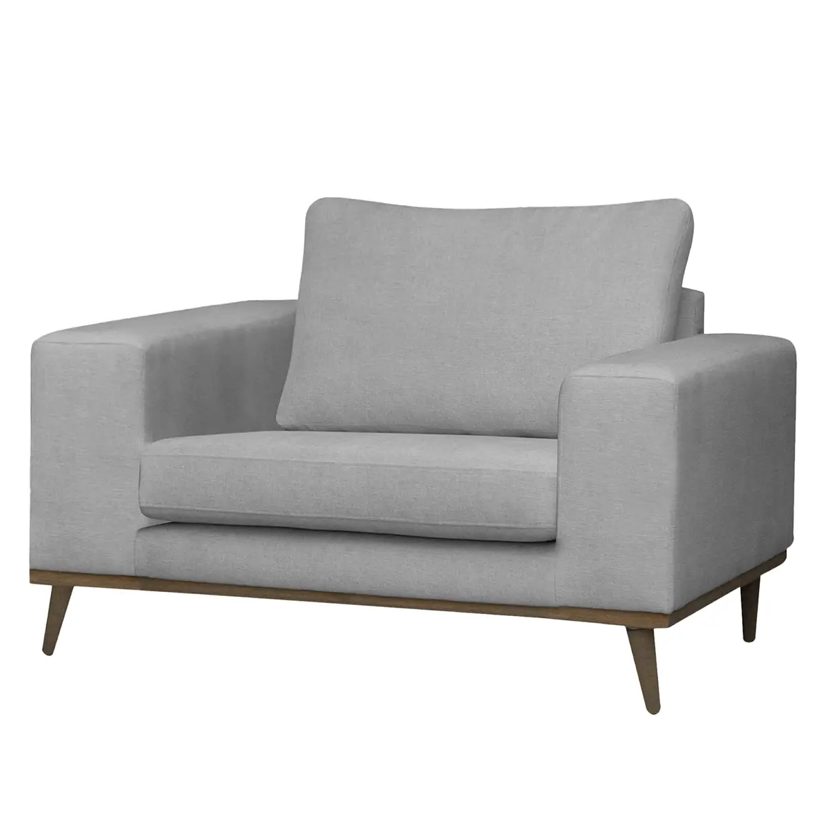 Sessel Grau Strukturstoff Talta | Grau