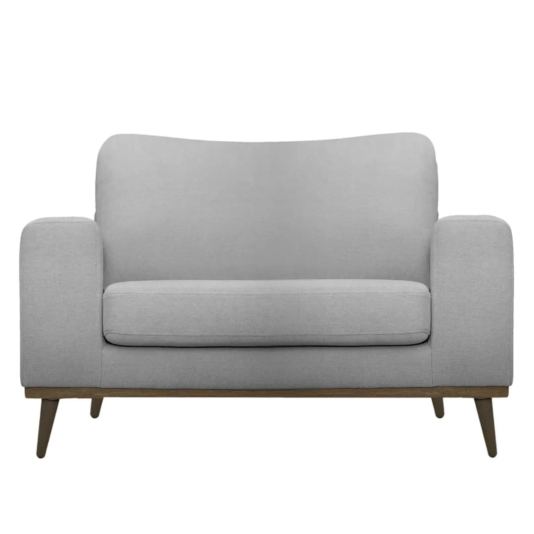 Sessel Grau Strukturstoff Talta | Grau