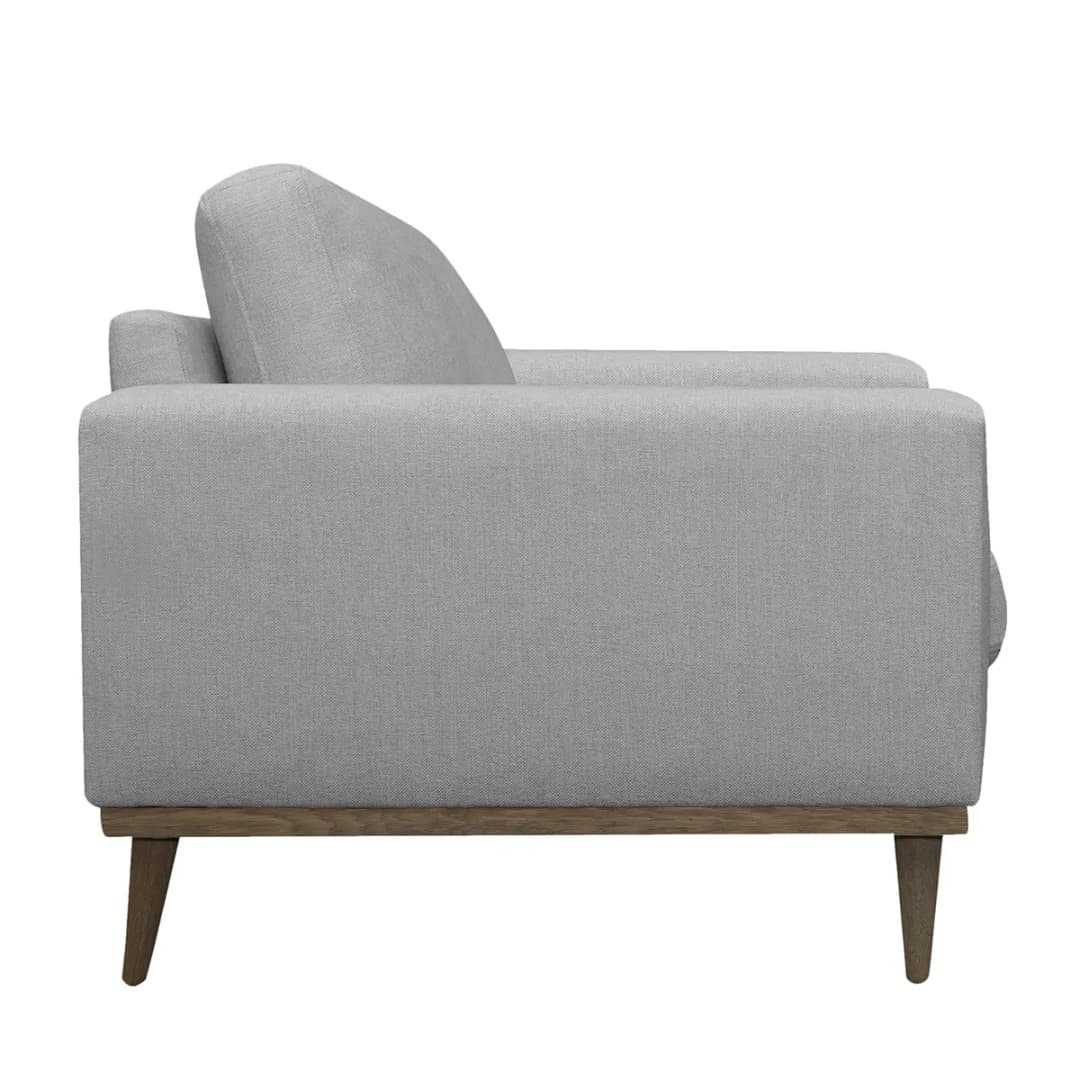 Sessel Grau Strukturstoff Talta | Grau