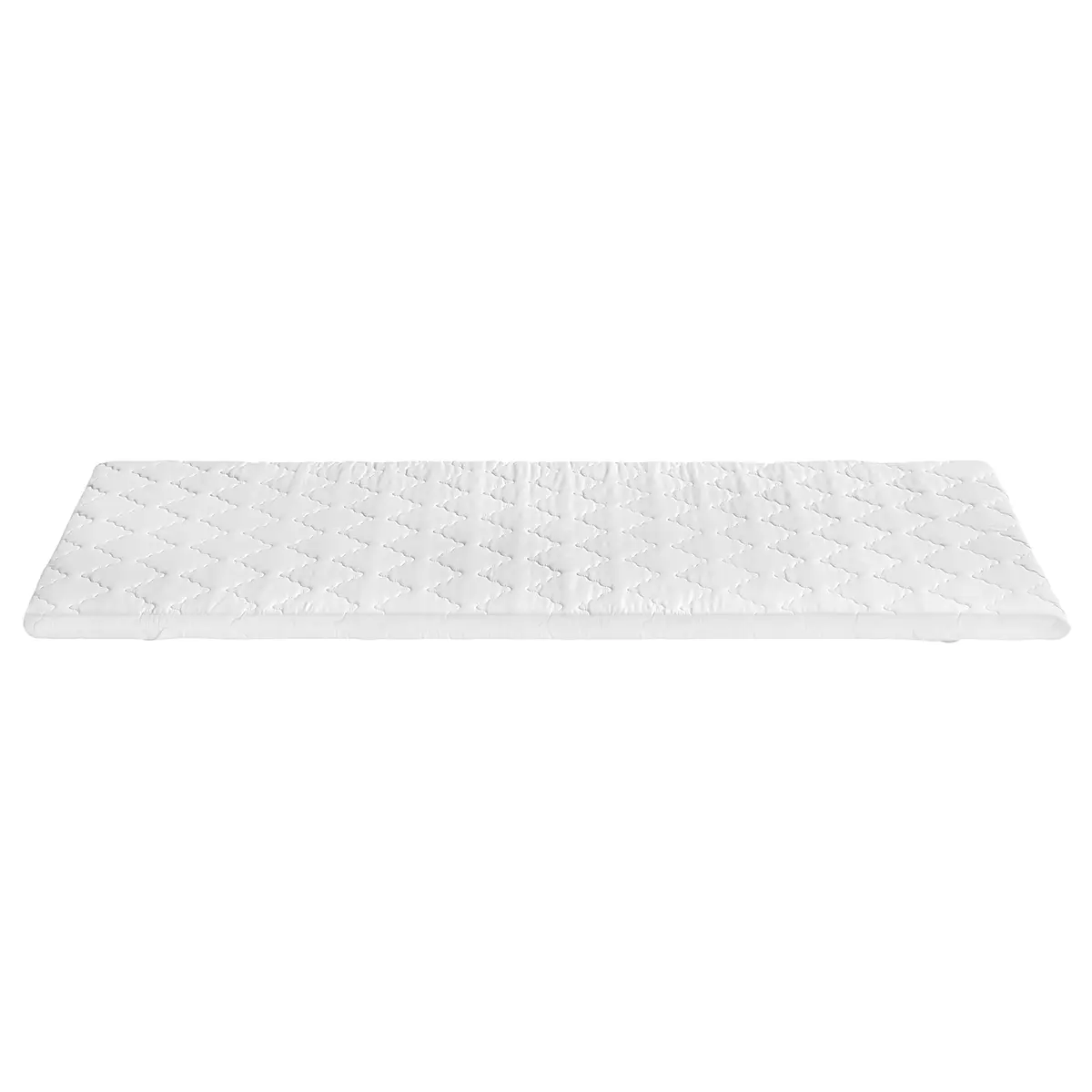 Kaltschaum-Topper 140cm Microfaser Weiß | Weiß