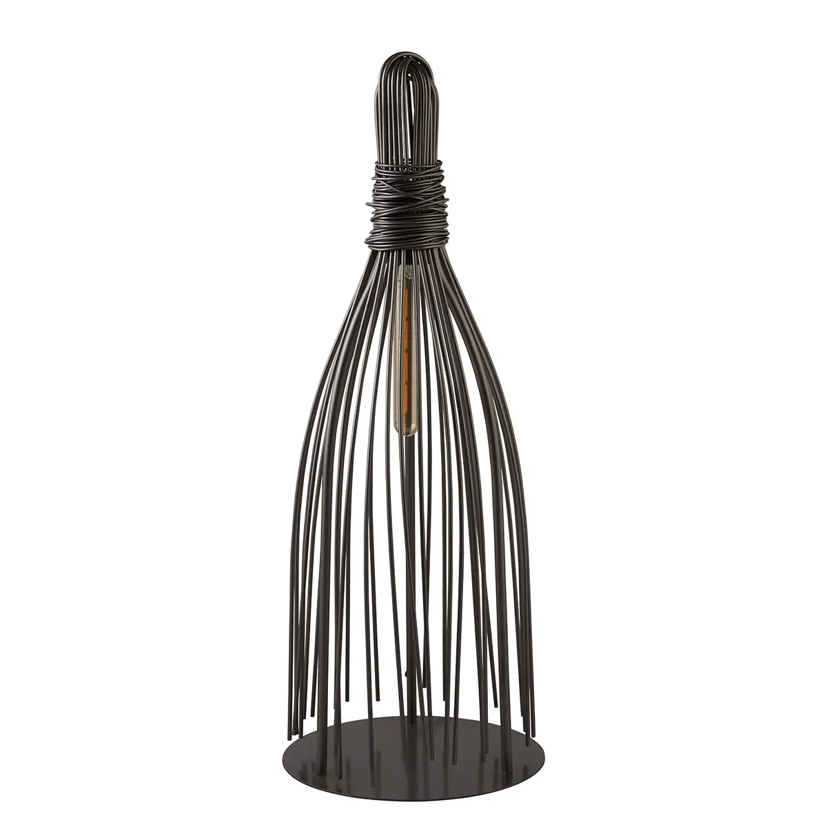 Tischleuchte Caraffe | Grau