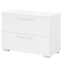 Waschbeckenunterschrank Carlos 80cm Weiß/Weiß | Weiß