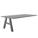 Schreibtisch-Ansatz I 160cm Grau/Anthrazit | Grau