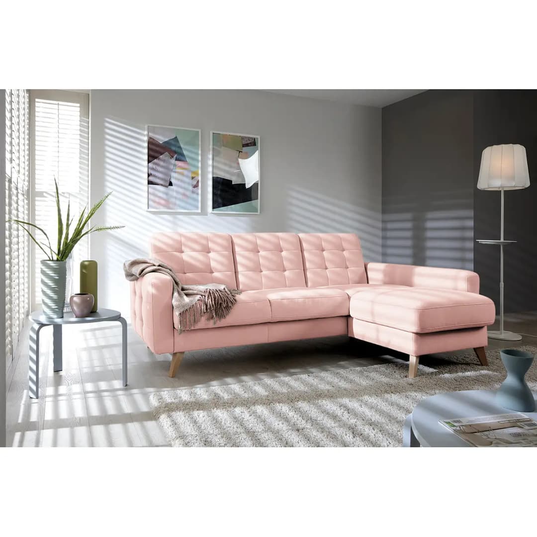 Ecksofa Cropwell | Rosa