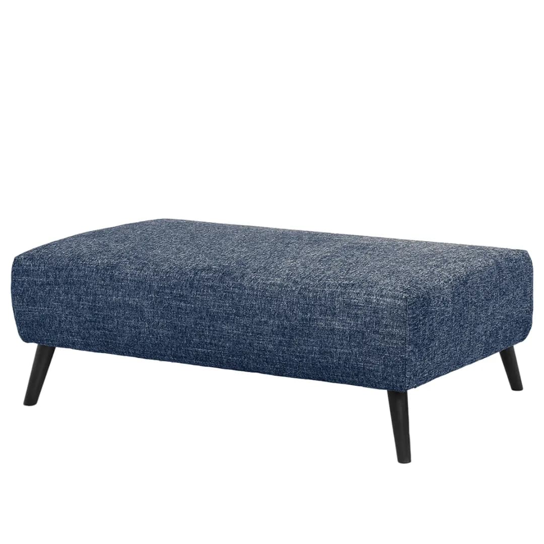 Polsterhocker Bingham | Blau