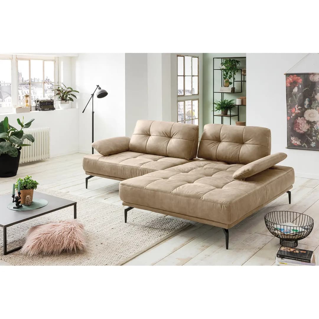 Ecksofa Linville | Braun