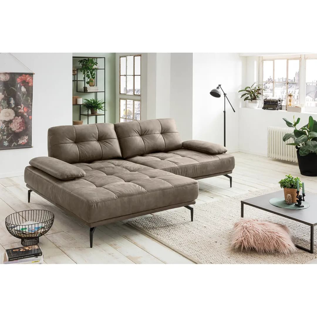 Ecksofa Linville | Braun