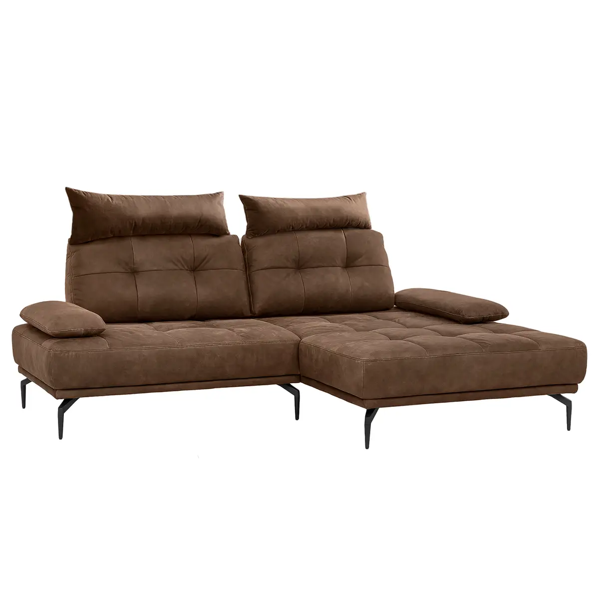 Ecksofa Linville | Braun