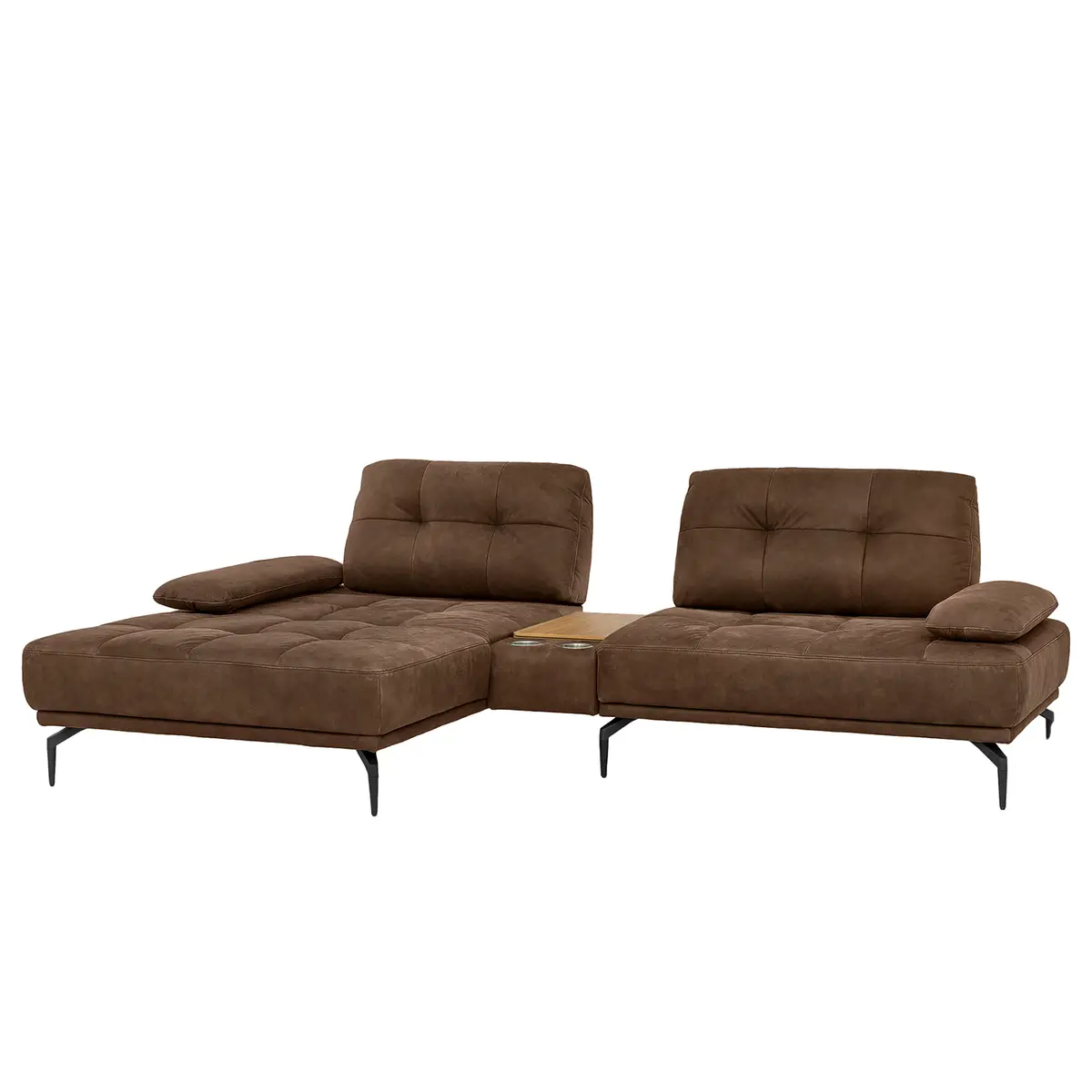 Ecksofa Linville | Braun