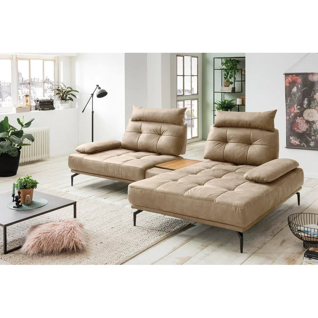 Ecksofa Linville | Braun