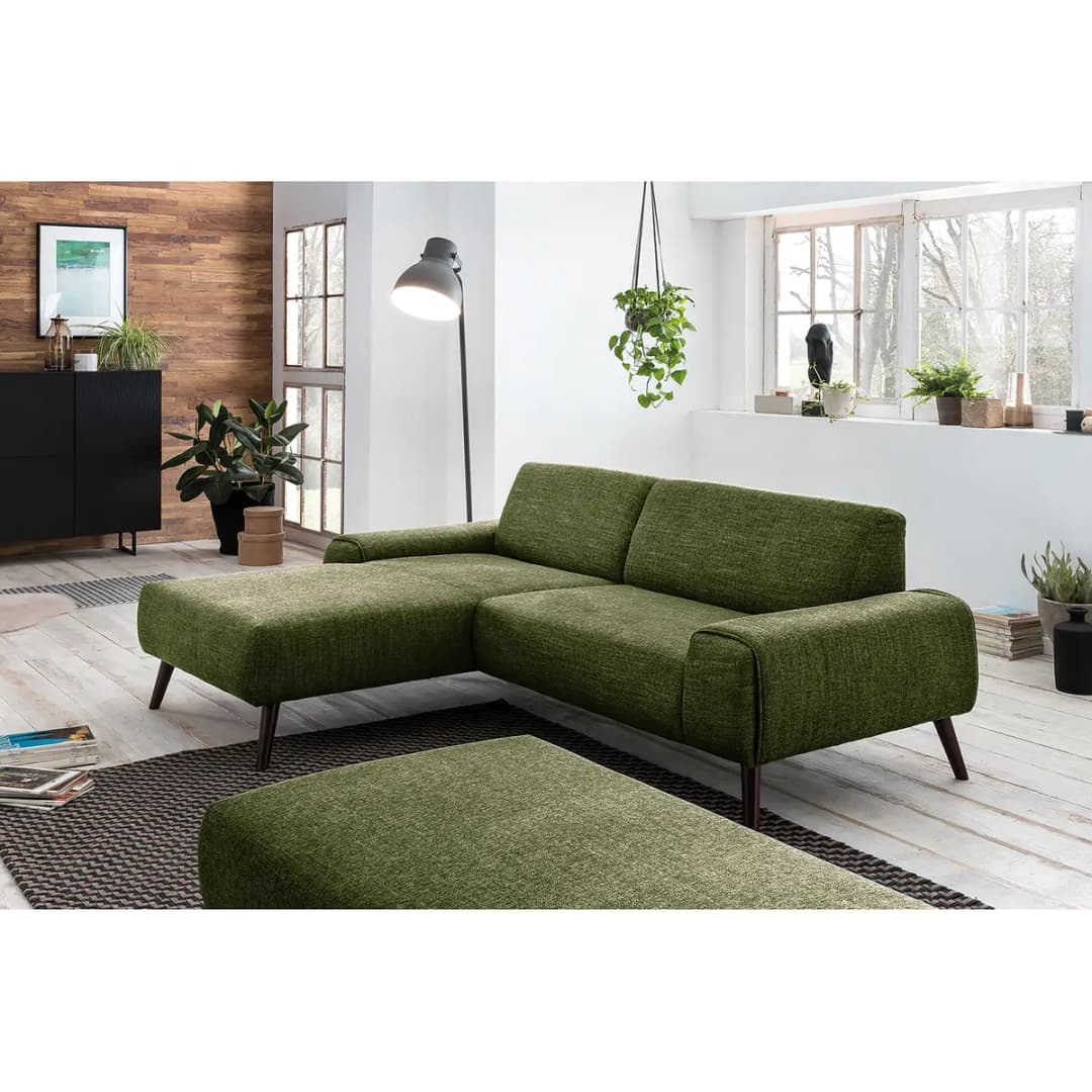 Ecksofa Bingham | Grün