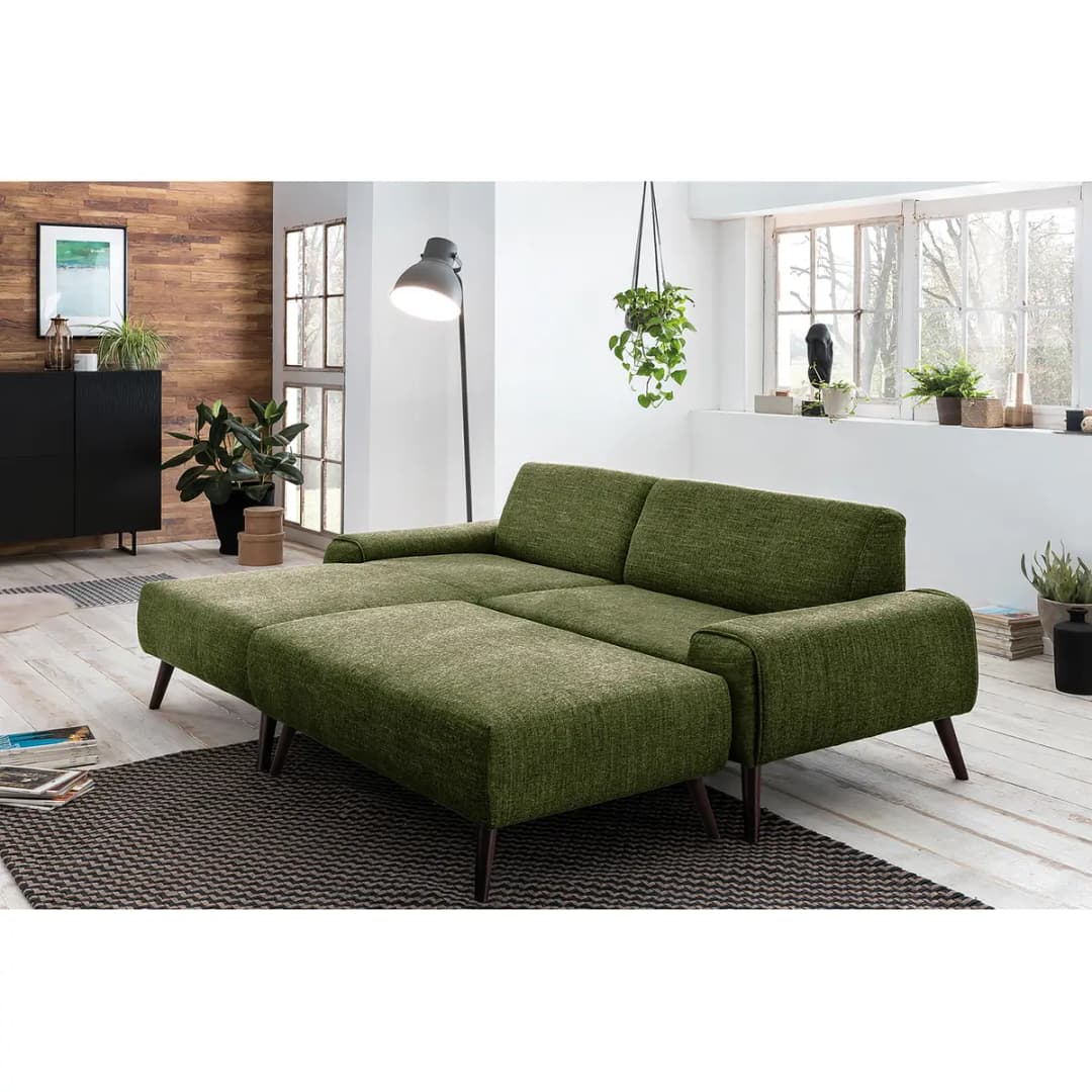 Ecksofa Bingham | Grün