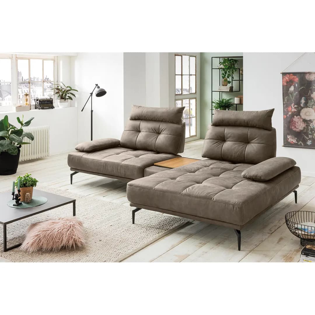 Ecksofa Linville | Braun