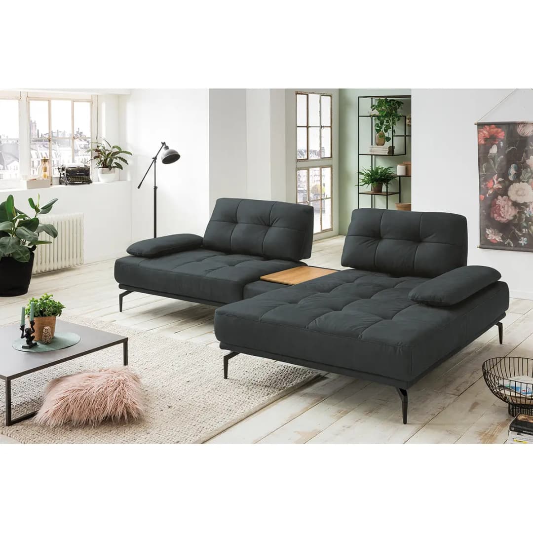 Ecksofa Linville | Blau