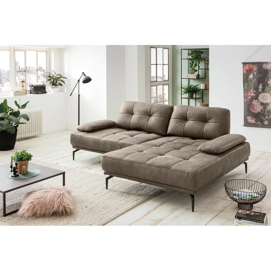 Ecksofa Linville | Braun