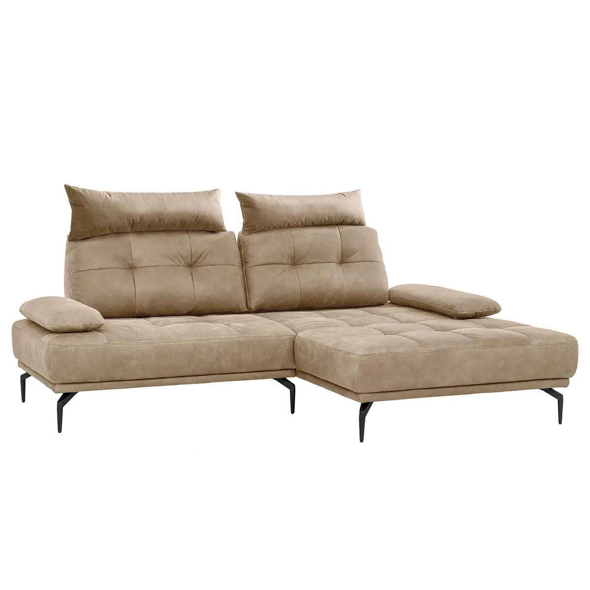 Ecksofa Linville | Braun