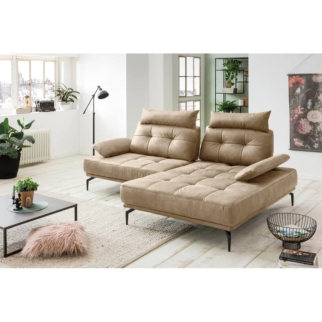Ecksofa Linville | Braun