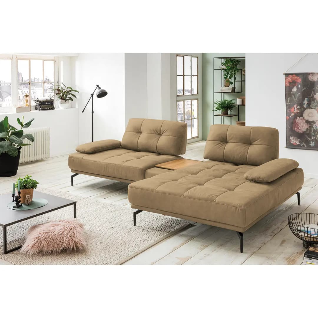 Ecksofa Linville | Braun