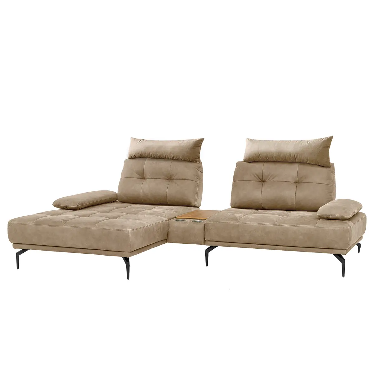Ecksofa Linville | Braun