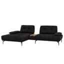 Ecksofa Linville | Schwarz