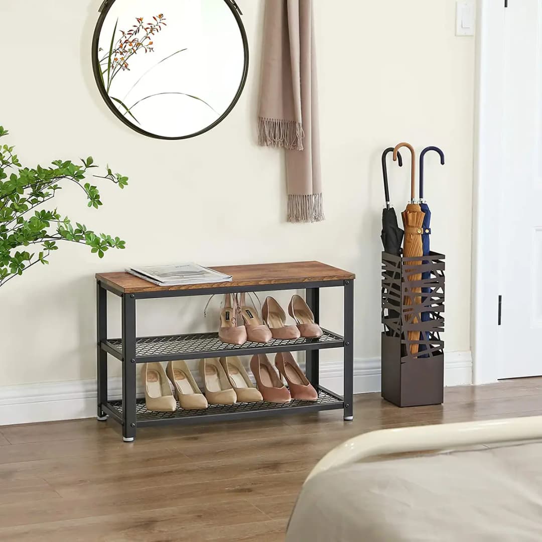 Schuhregal II | Braun