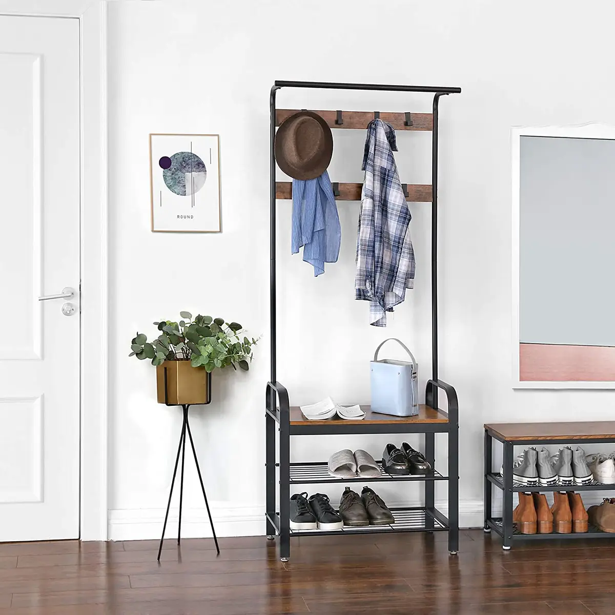 Kompaktgarderobe Westerly | Braun