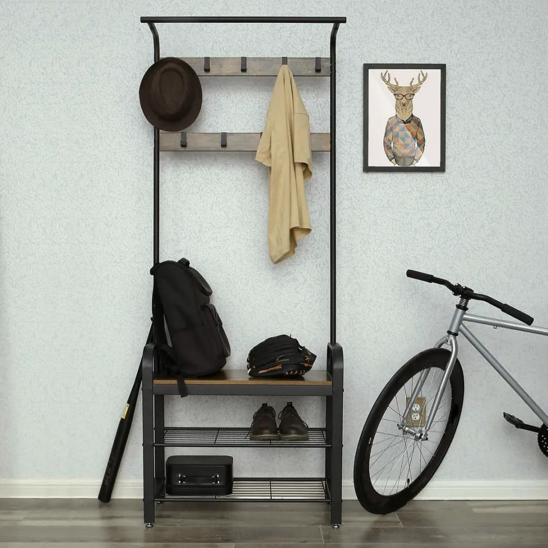 Kompaktgarderobe Westerly | Braun