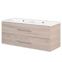 Doppelwaschtisch Clever | Braun