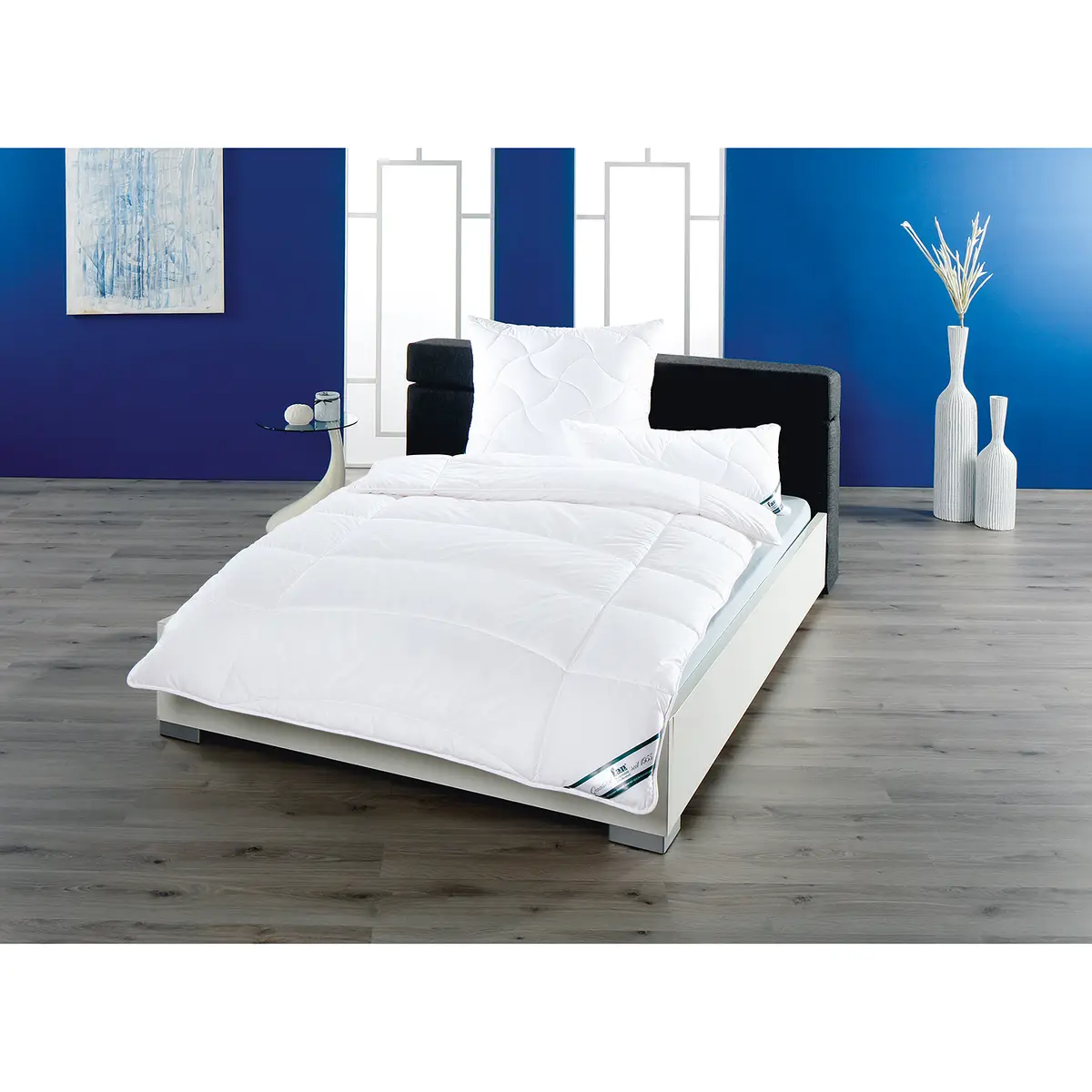 Steppbett Klima Active Plus | Weiß