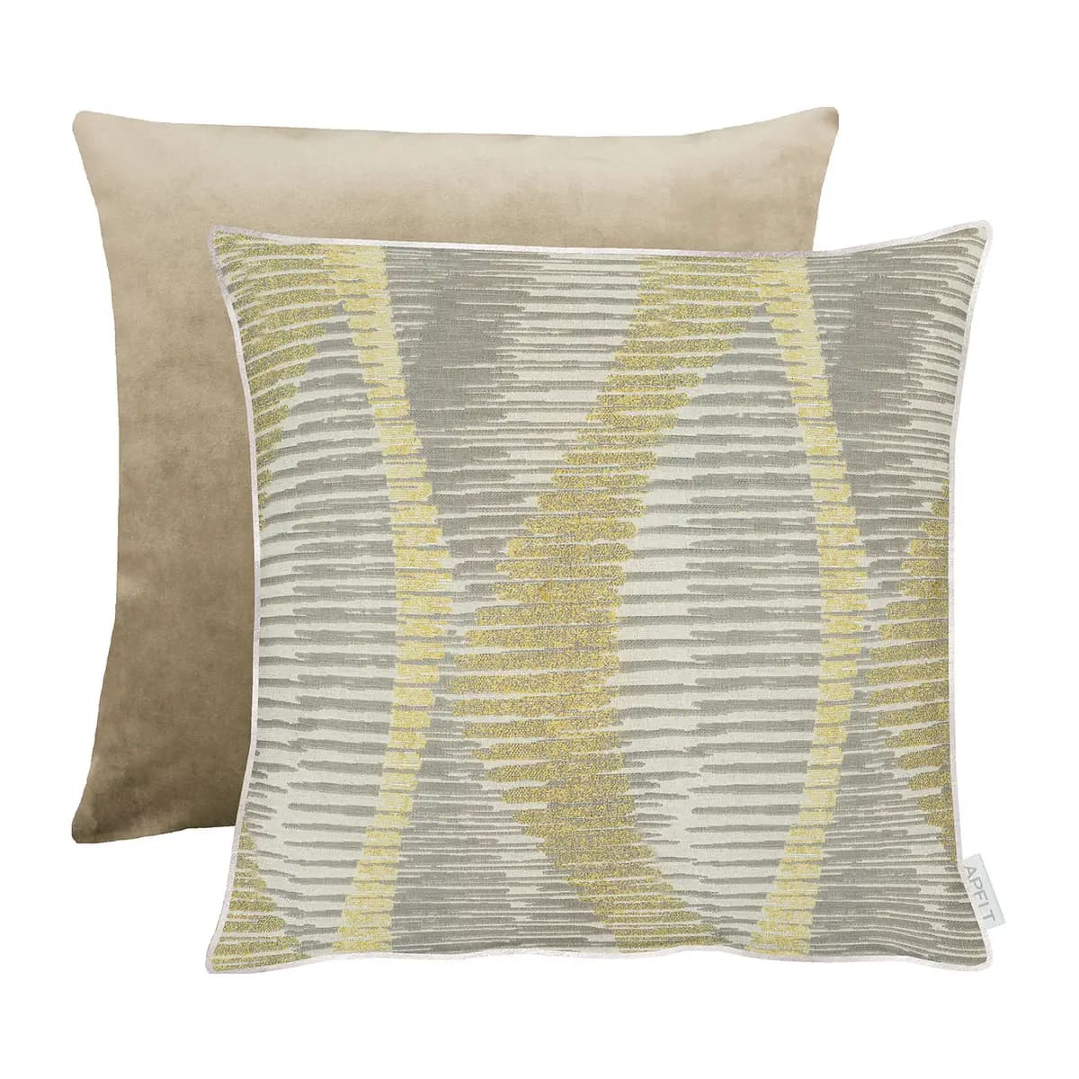 Dekokissen Phoenix Beige/Beige 45 x 45cm Mischgewebe | Beige