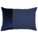 Kissenbezug II Blau/Marineblau 58 x 38cm | Blau