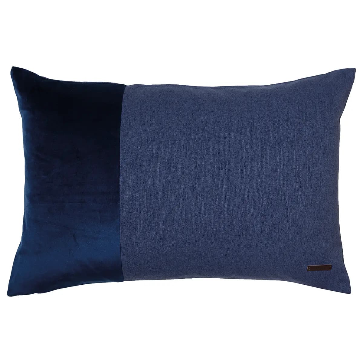 Kissenbezug II Blau/Marineblau 58 x 38cm | Blau