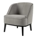 Sessel Grau Microfaser Sela | Grau