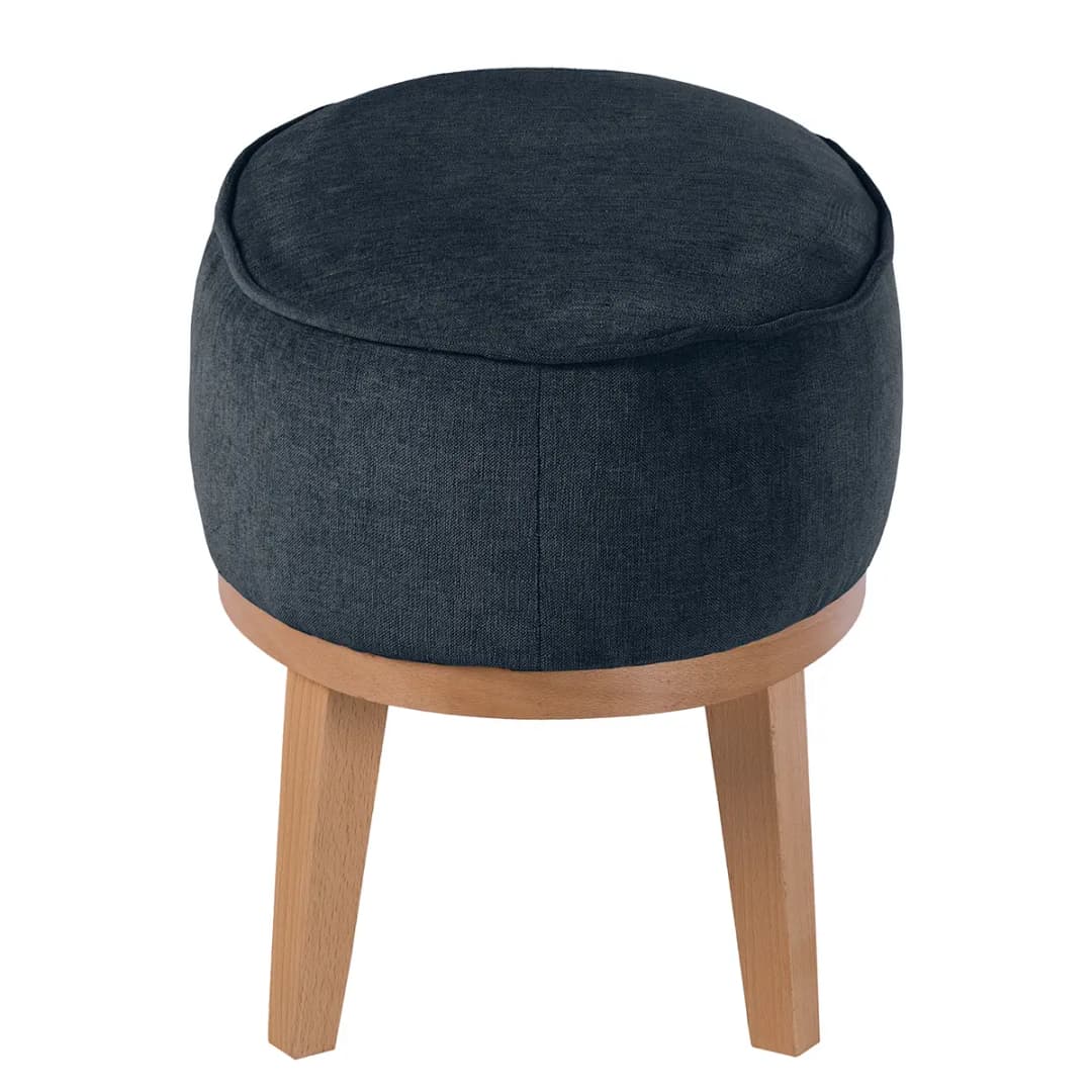 Polsterhocker | Blau