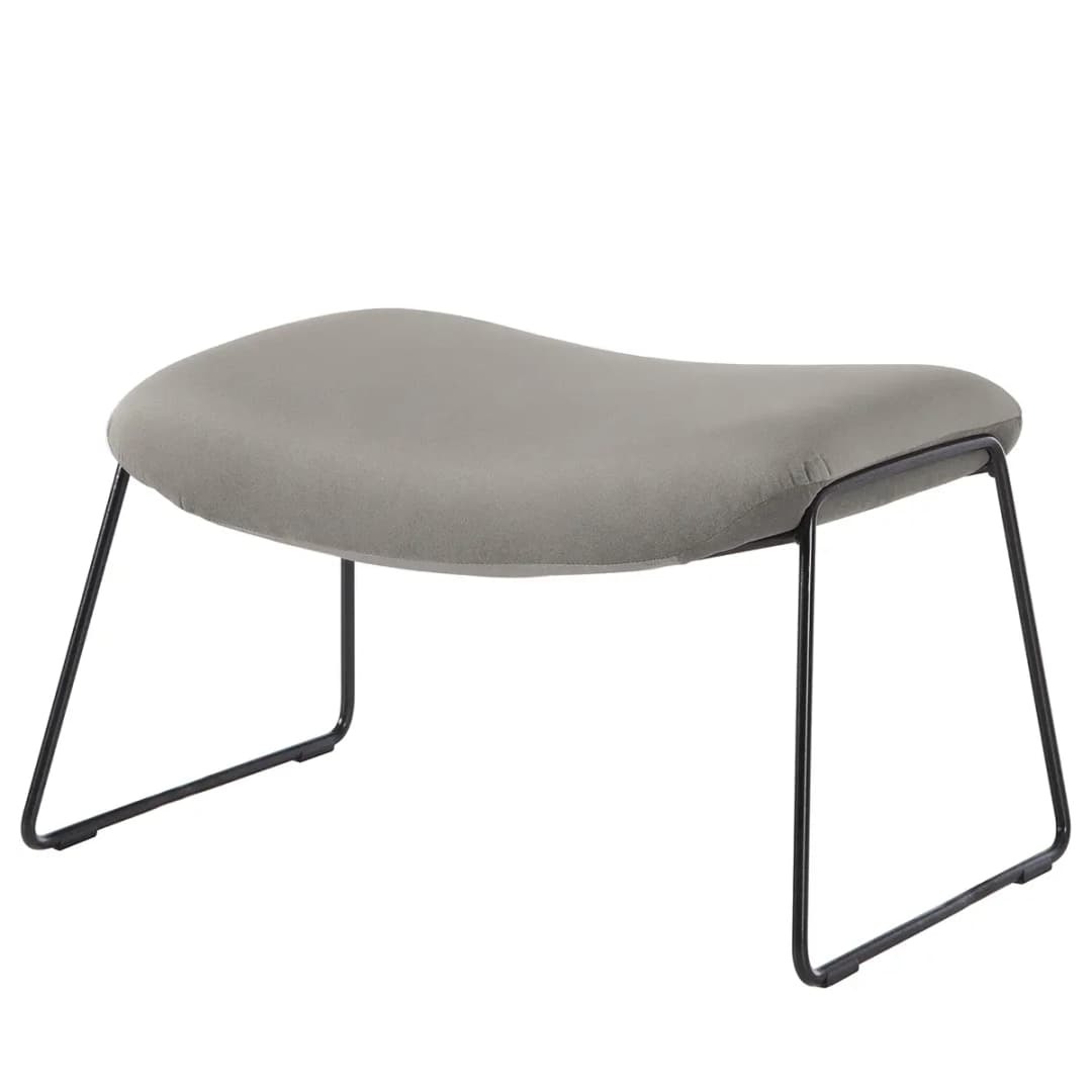 Polsterhocker Culin | Grau