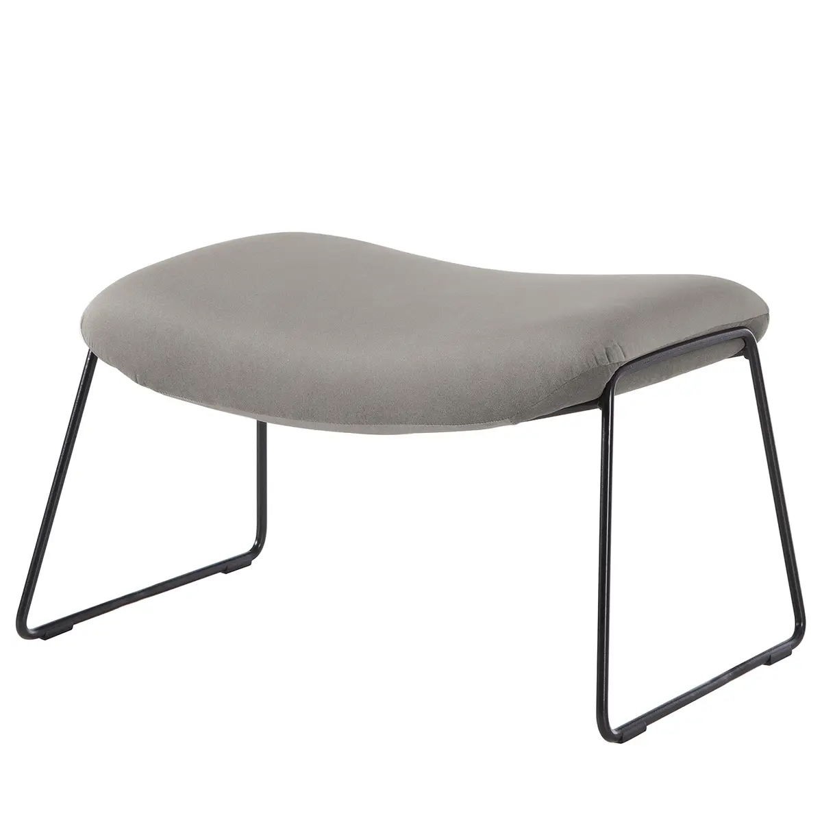 Polsterhocker Culin | Grau