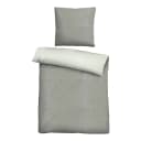 Melange-Flanell Bettwäsche 0840500 | Grau