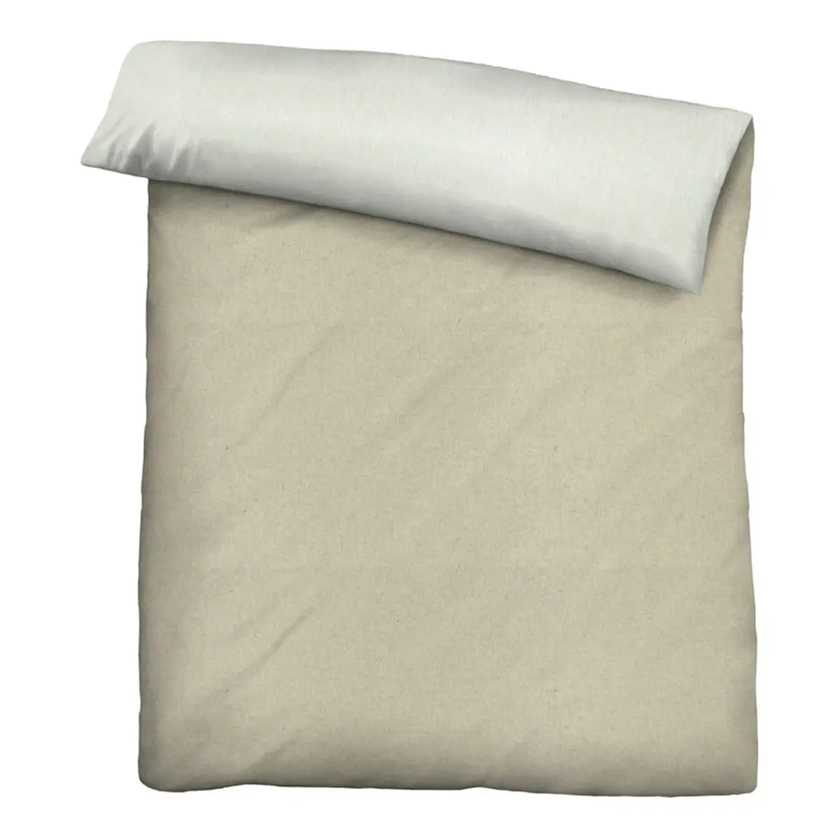 Melange-Flanell Bettwäsche 0840500 | Braun