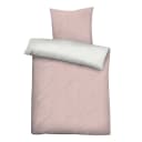 Melange-Flanell Bettwäsche | Rosa