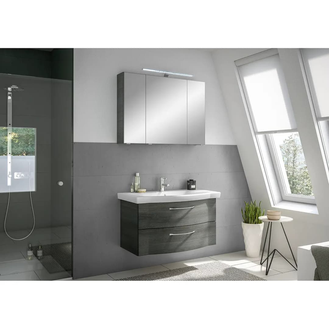 Spiegelschrank 6005 | Grau