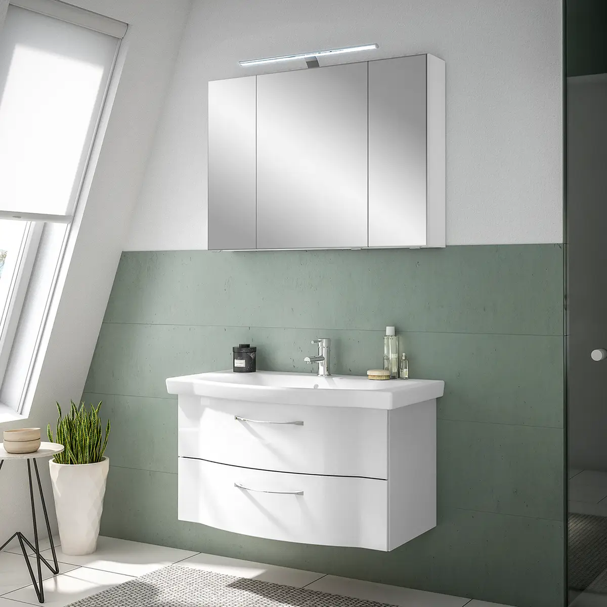 Badezimmerset 6005 | Weiß