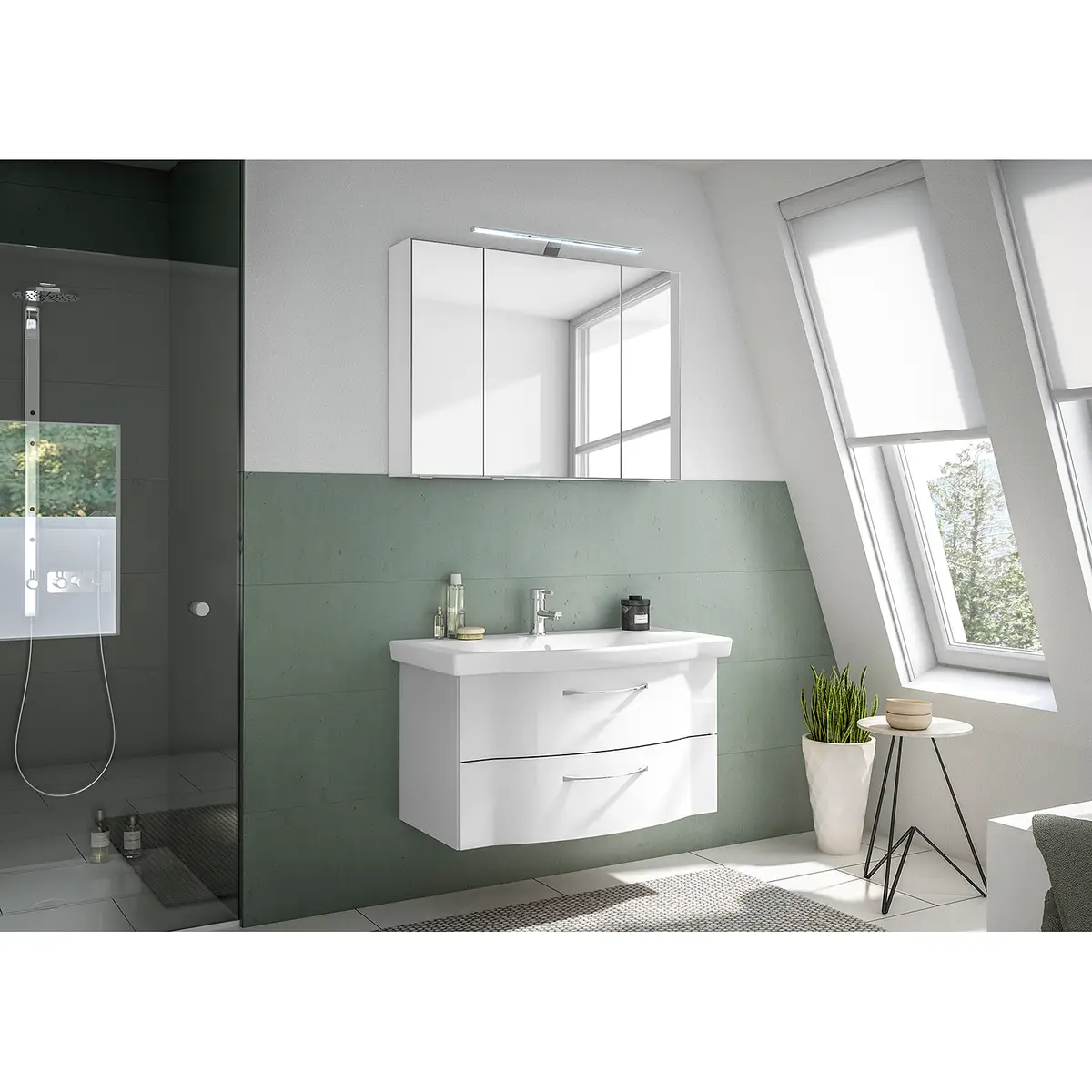 Badezimmerset 6005 | Weiß
